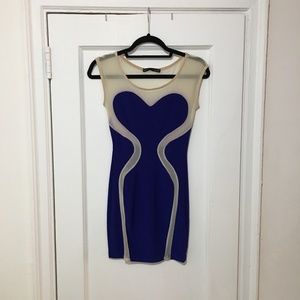 Fitted clubbing dress